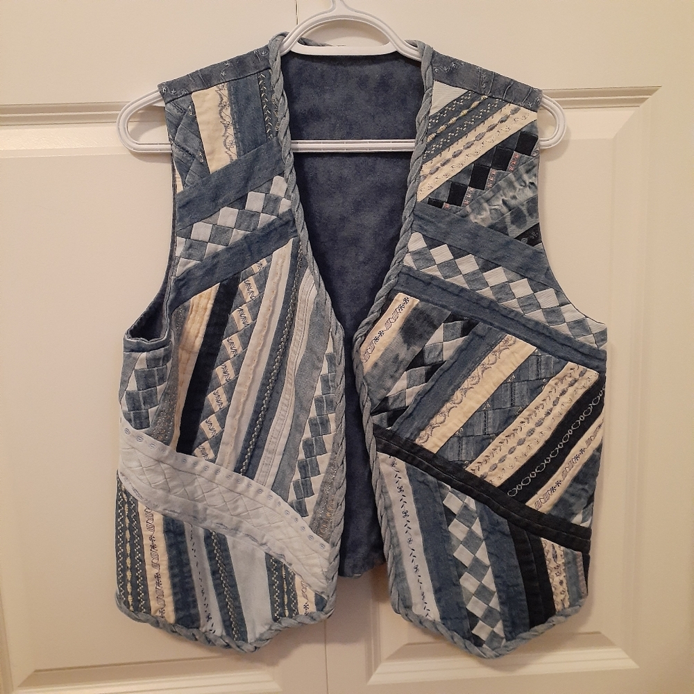 Unique Jeans Vest - Picture 1 of 5